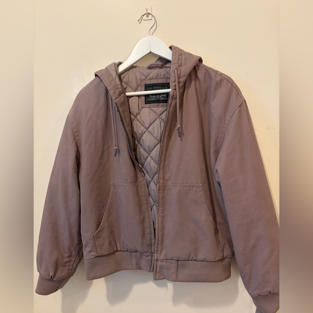 Levi's Women's Lined Bomber Jacket with Hood